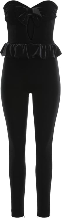 Alessandra Rich Jumpsuits in velvet