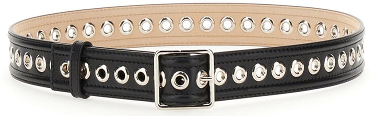 Alexander McQueen MEDIUM BELT WITH EYELETS