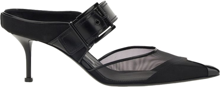 Alexander McQueen PUNK SANDAL WITH BUCKLE
