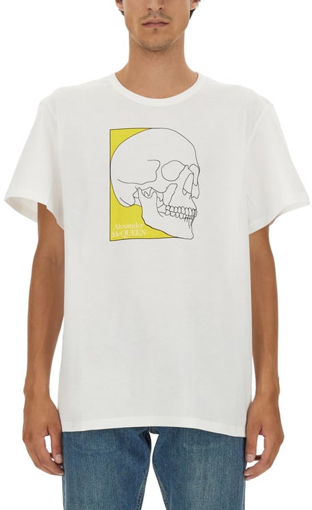Alexander McQueen SKULL PRINT T-SHIRT