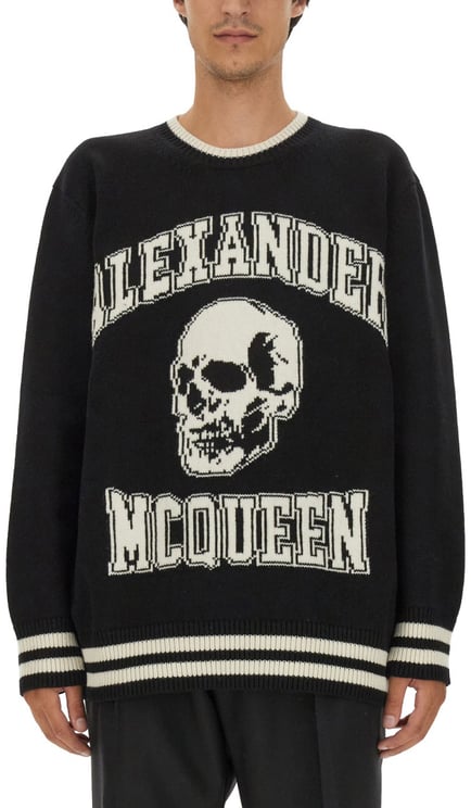 Alexander McQueen VARSITY SWEATER