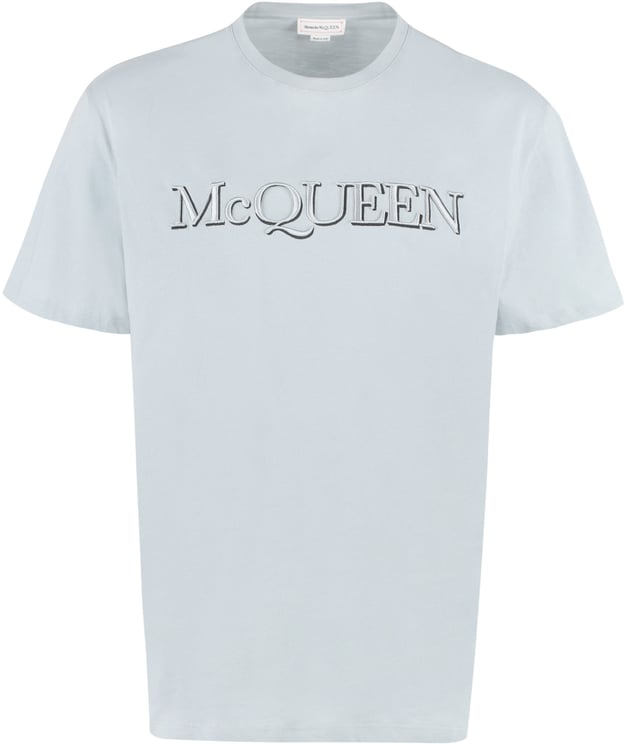 Alexander McQueen Logo cotton t-shirt