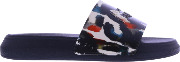 Alexander McQueen Heren Pool Slide Graffiti
