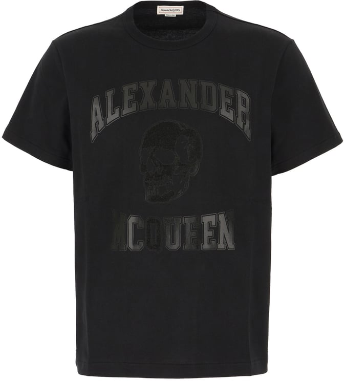Alexander McQueen Alexander Mcqueen Black cotton t-shirt