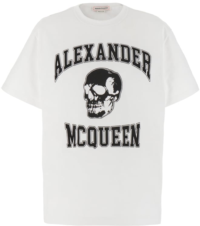 Alexander McQueen Alexander Mcqueen White cotton t-shirt