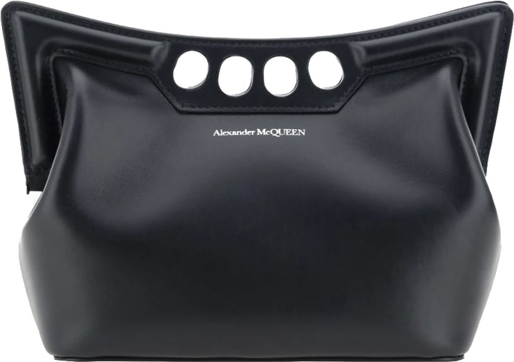 Alexander McQueen Smooth Leather Structured Bag