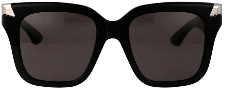 Alexander McQueen Bold Oversized Black Sunglasses