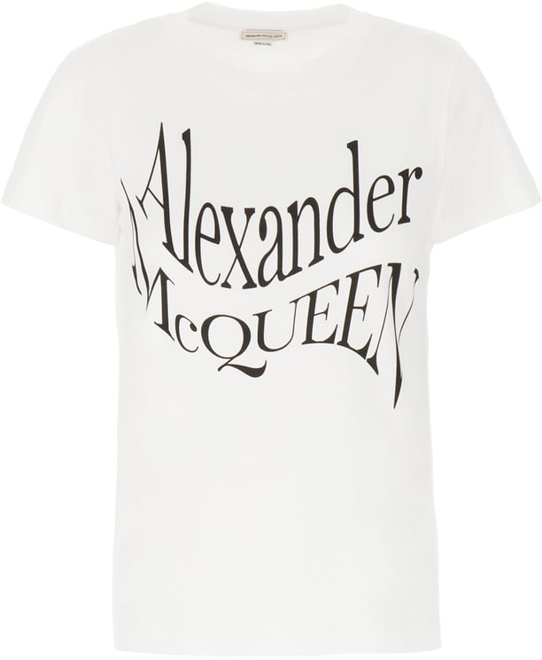 Alexander McQueen Alexander Mcqueen White cotton t-shirt