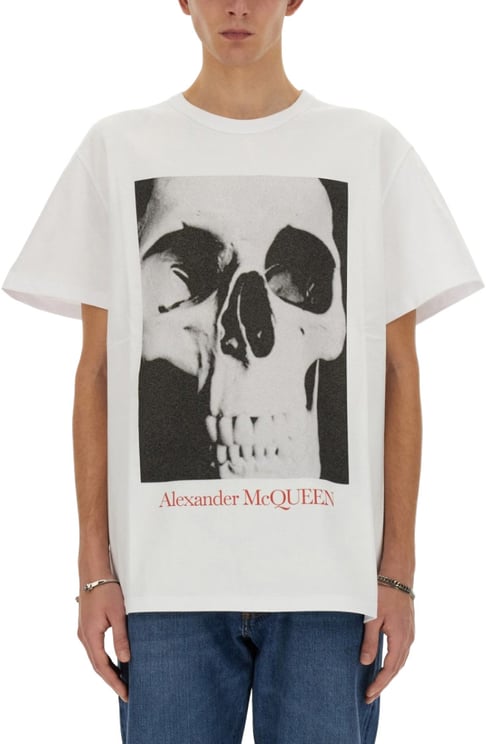 Alexander McQueen Skull Print T-Shirt