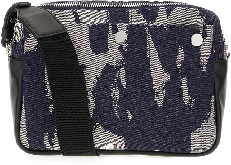 Alexander McQueen Alexander Mcqueen Printed denim crossbody bag