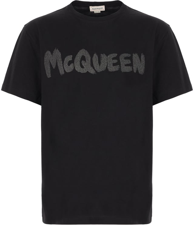 Alexander McQueen Alexander Mcqueen Black cotton t-shirt