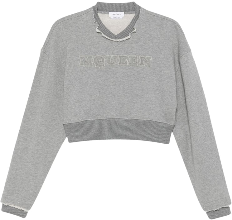 Alexander McQueen Sweaters Grey