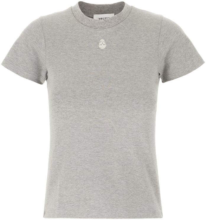 Alexander McQueen Alexander Mcqueen Grey cotton t-shirt