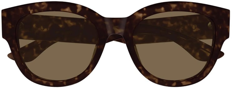 Alexander McQueen Oversized Cat-Eye Sunglasses with Glossy Black Frame