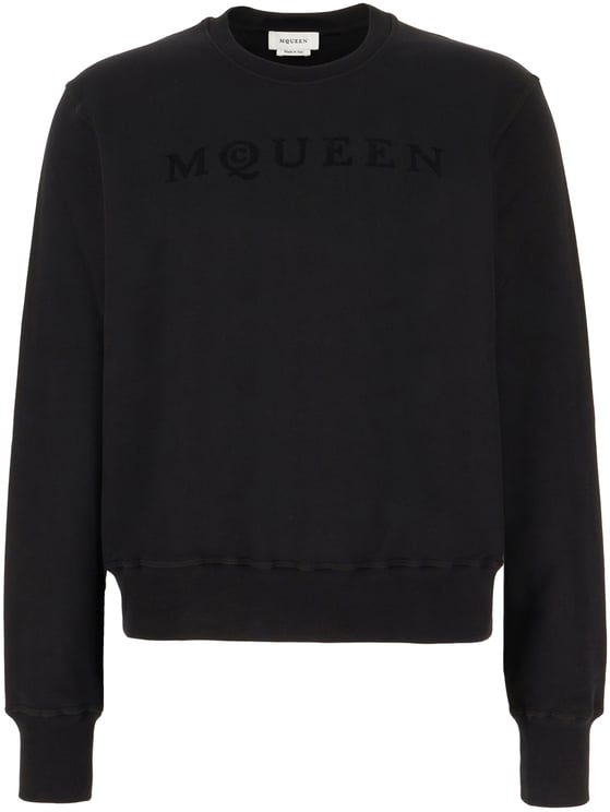 Alexander McQueen Alexander Mcqueen Black cotton sweatshirt