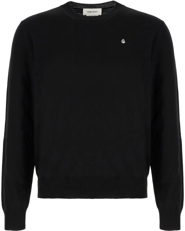 Alexander McQueen Alexander Mcqueen Black wool sweater