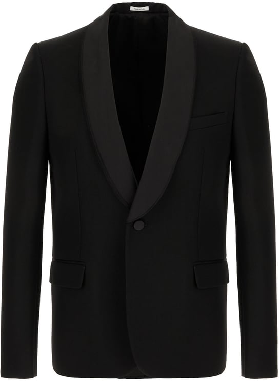 Alexander McQueen Alexander Mcqueen Black wool blazer