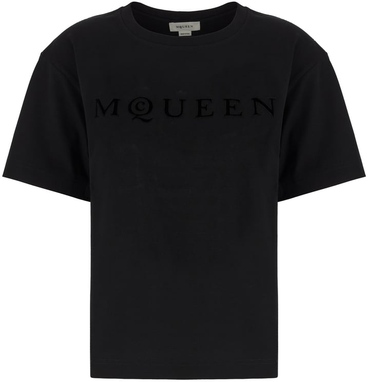 Alexander McQueen Alexander Mcqueen Black cotton t-shirt