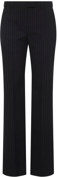 Alexander McQueen Alexander Mcqueen Pinstripe Lurex Pants