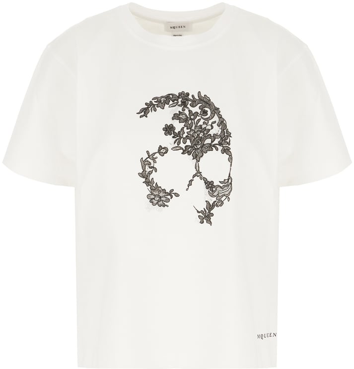 Alexander McQueen Alexander Mcqueen White cotton t-shirt