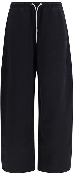 Alexander Wang Alexander Wang Black Cotton Athletic Pants