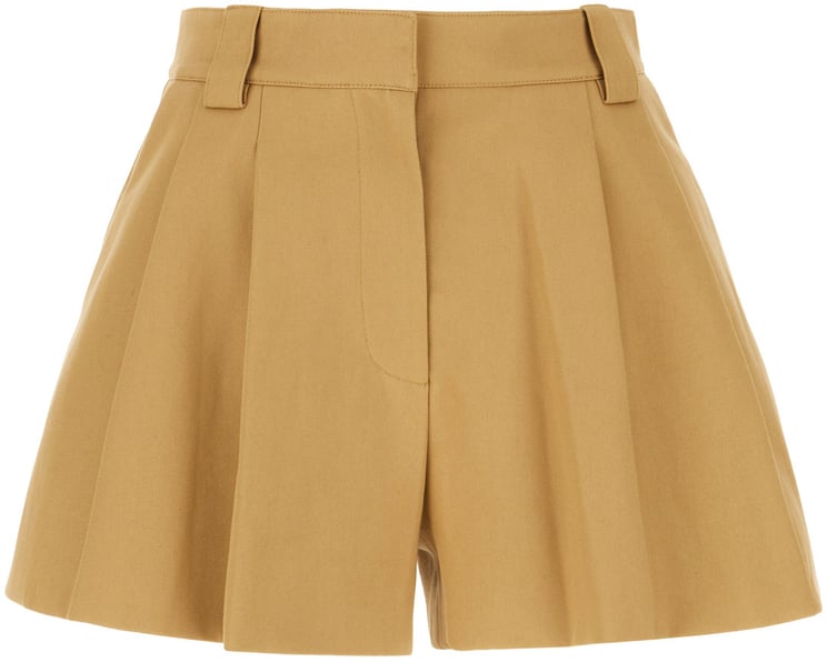 Alexander Wang Alexander Wang Camel cotton shorts