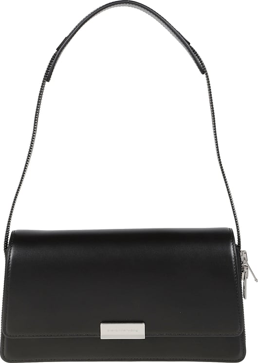 Alexander Wang Siren Medium Flap Bag Black