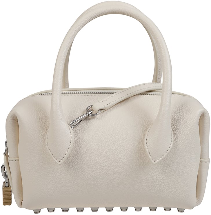 Alexander Wang Roux Small Top Handle Strap Bag Nude