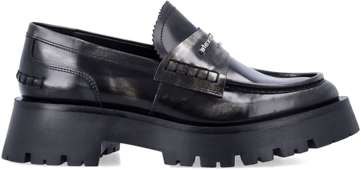 Alexander Wang Carter Lug Loafer Blackgrey