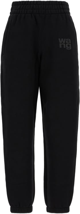 Alexander Wang T By Alexander Wang Black cotton joggers