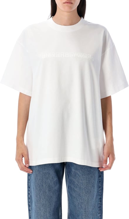 Alexander Wang Short Sleeve T-Shirt Vintage White