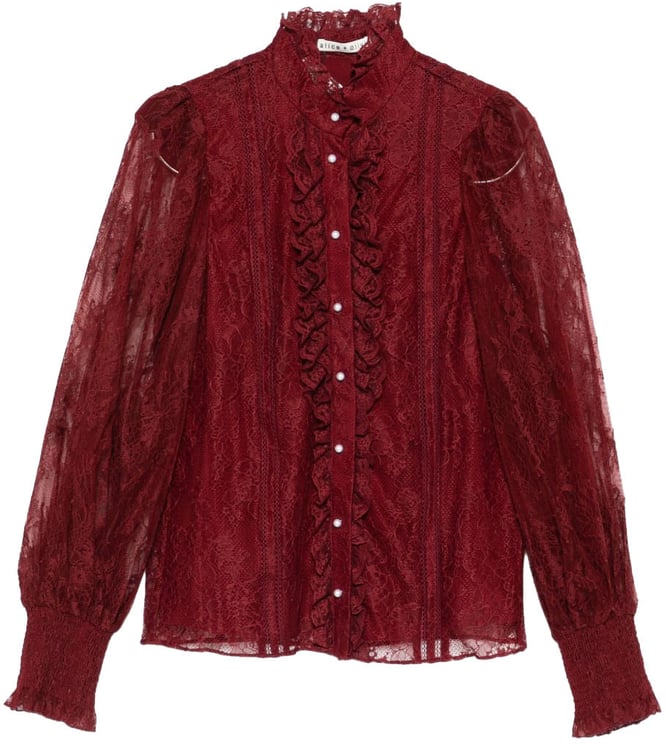 Alice + Olivia Shirts Bordeaux