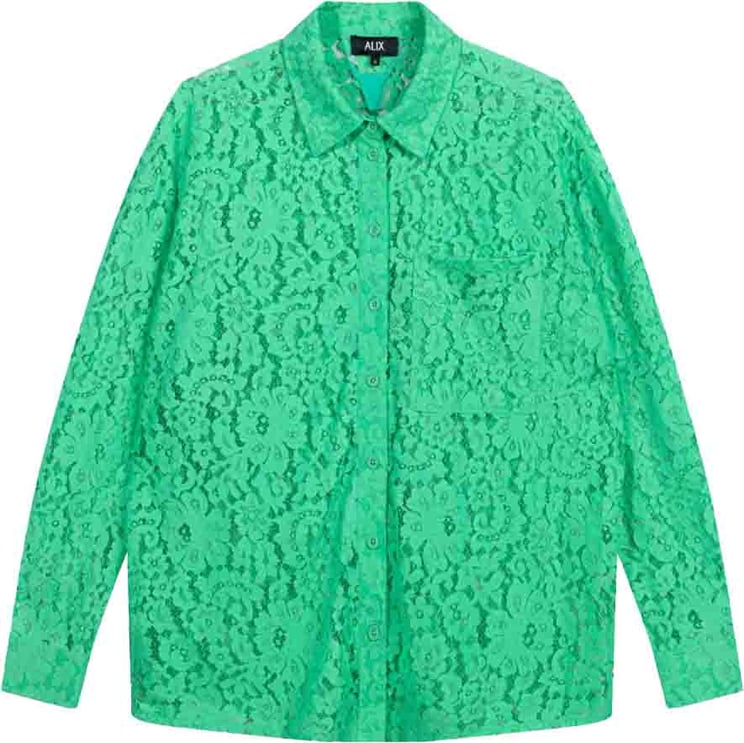 Alix The Label Alix The Label Lace Blouses Groen 2403943592