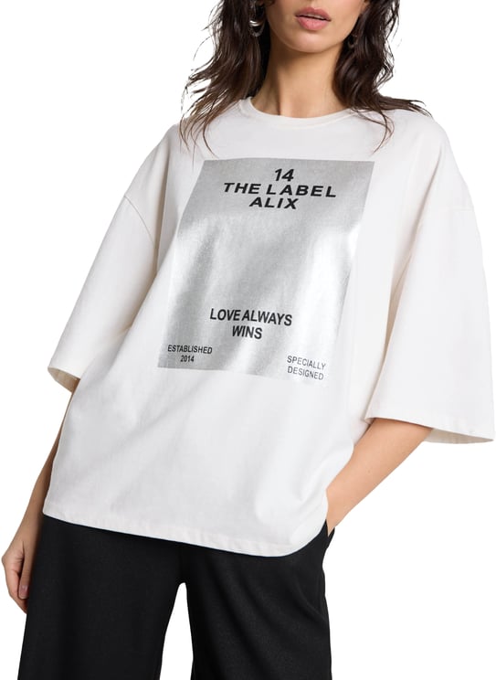 Alix The Label Foil Print T-Shirt