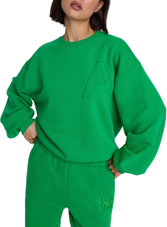 Alix The Label Embroidered A Sweater