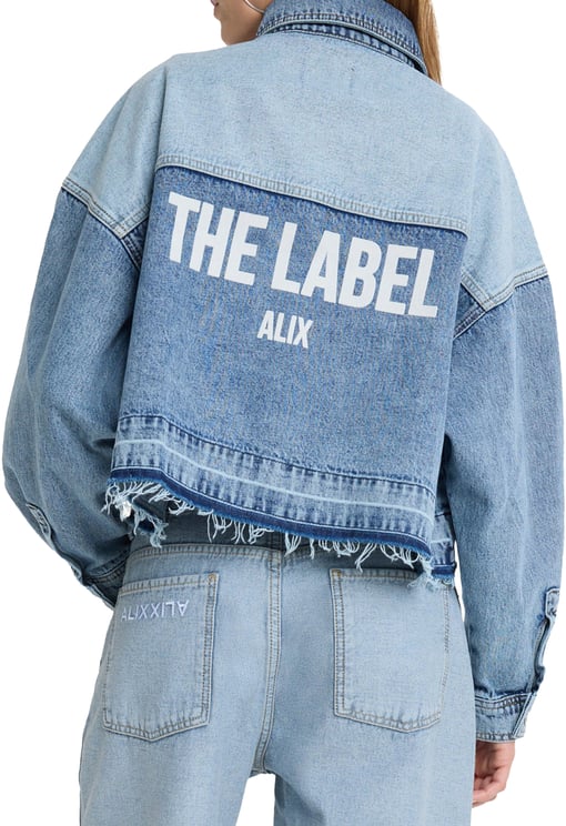 Alix The Label Mix Denim Blouse