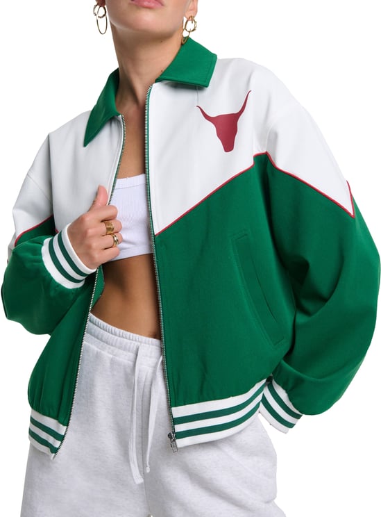 Alix The Label Colourblocking Bomber