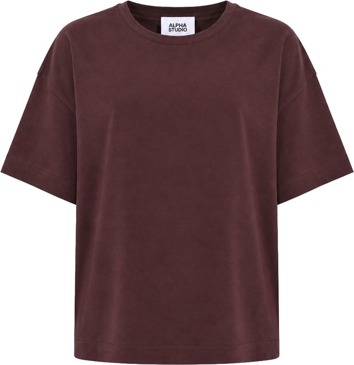 Alpha Studio T-Shirts And Polos Cioccolato