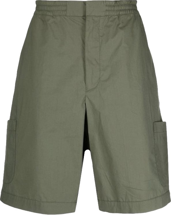AMBUSH Ambush Bicolor Cotton Bermuda Shorts