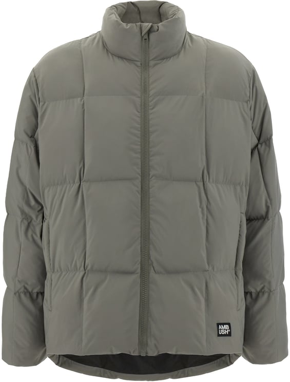 AMBUSH Ambush Grey polyester padded jacket