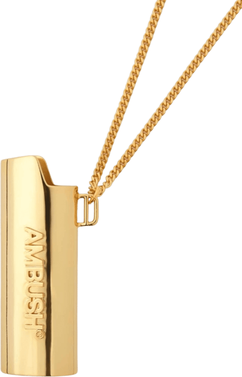 AMBUSH Heren Logo Lighter Case Neck Go