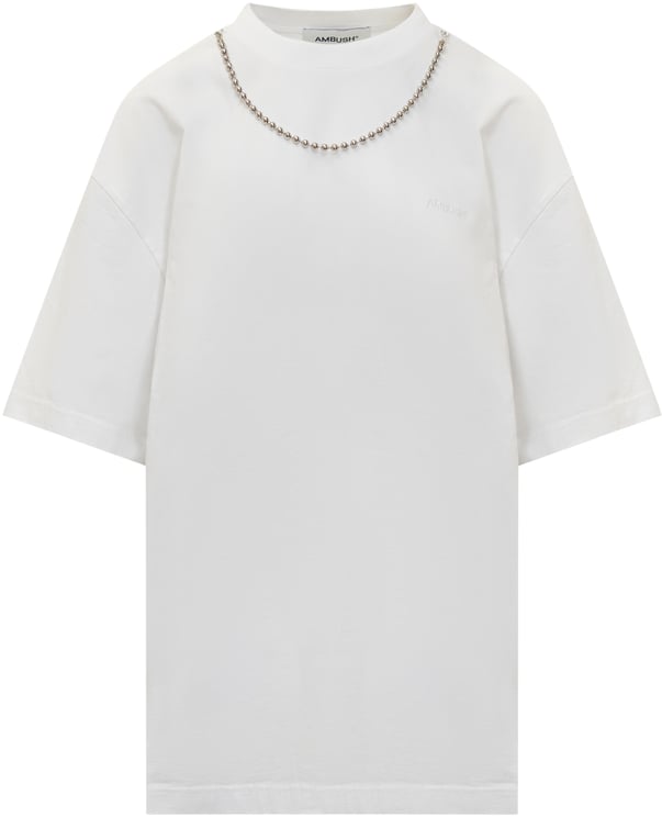 AMBUSH T-Shirt con Catena a Sfere