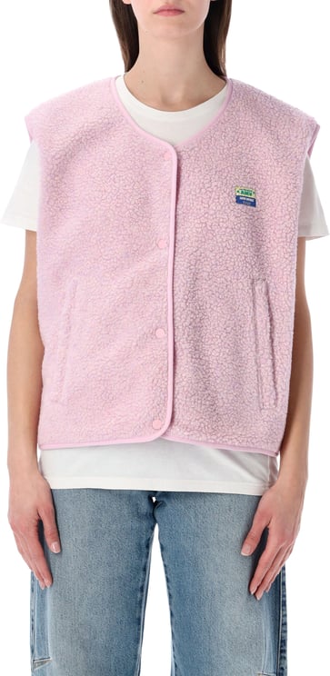 American Vintage Hok Town Pile Gilet Rosa