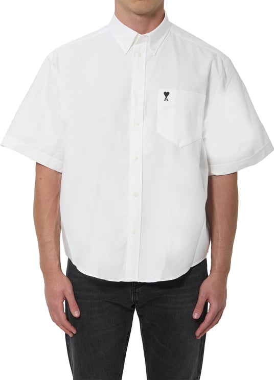 AMI Paris Ami de Coeur boxy shirt