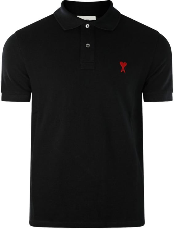 AMI Paris T-Shirts And Polos Black
