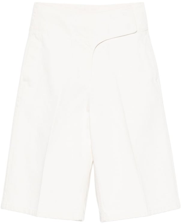 AMI Paris Shorts Ecru