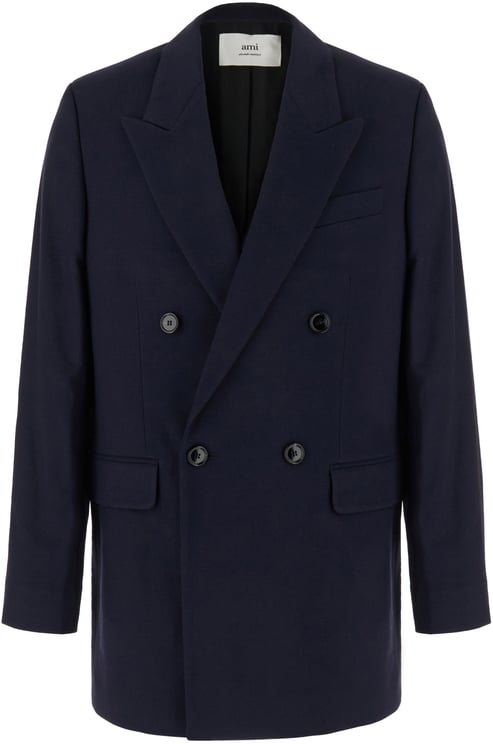 AMI Paris Ami Paris Midnight blue wool oversize blazer