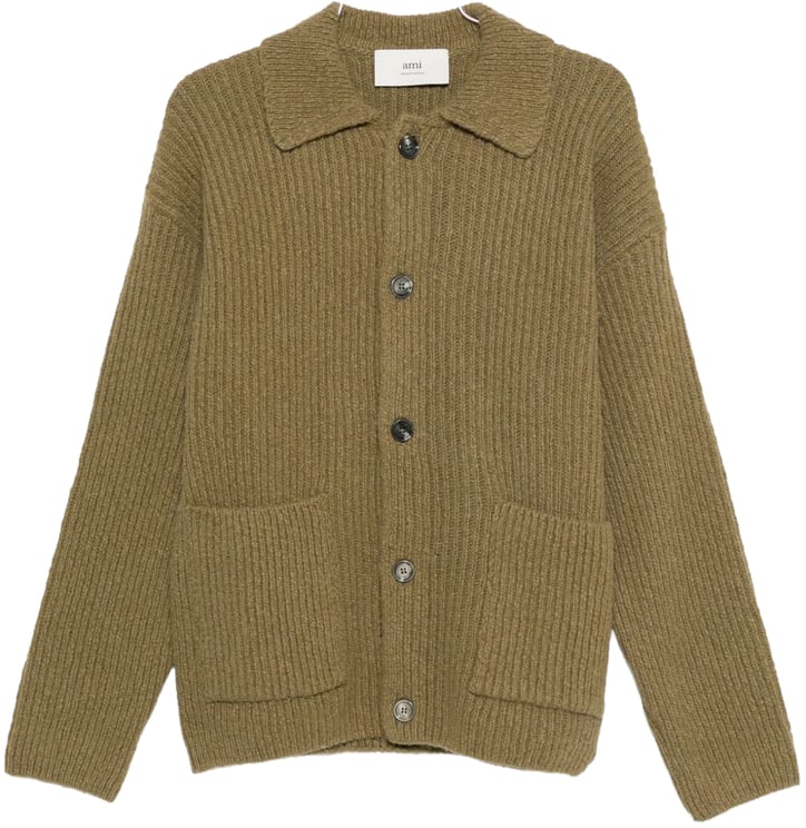 AMI Paris Sweaters Brown