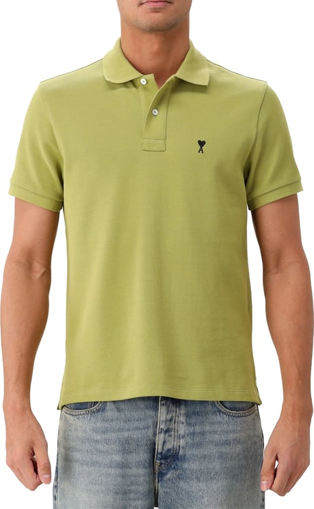 AMI Paris AMI Paris Polo Groen