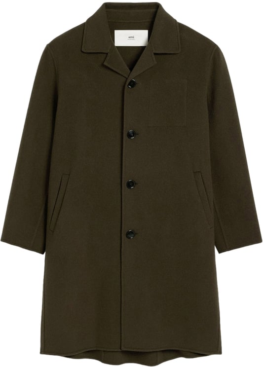 AMI Paris Coats Dark Coffee